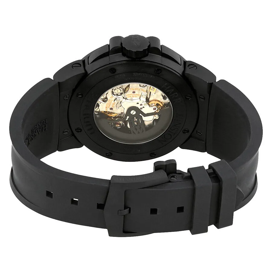 Harry Winston Ocean Triple Retrograde Chronograph Automatic Silver Dial Men's Watch OCEACT44ZZ006