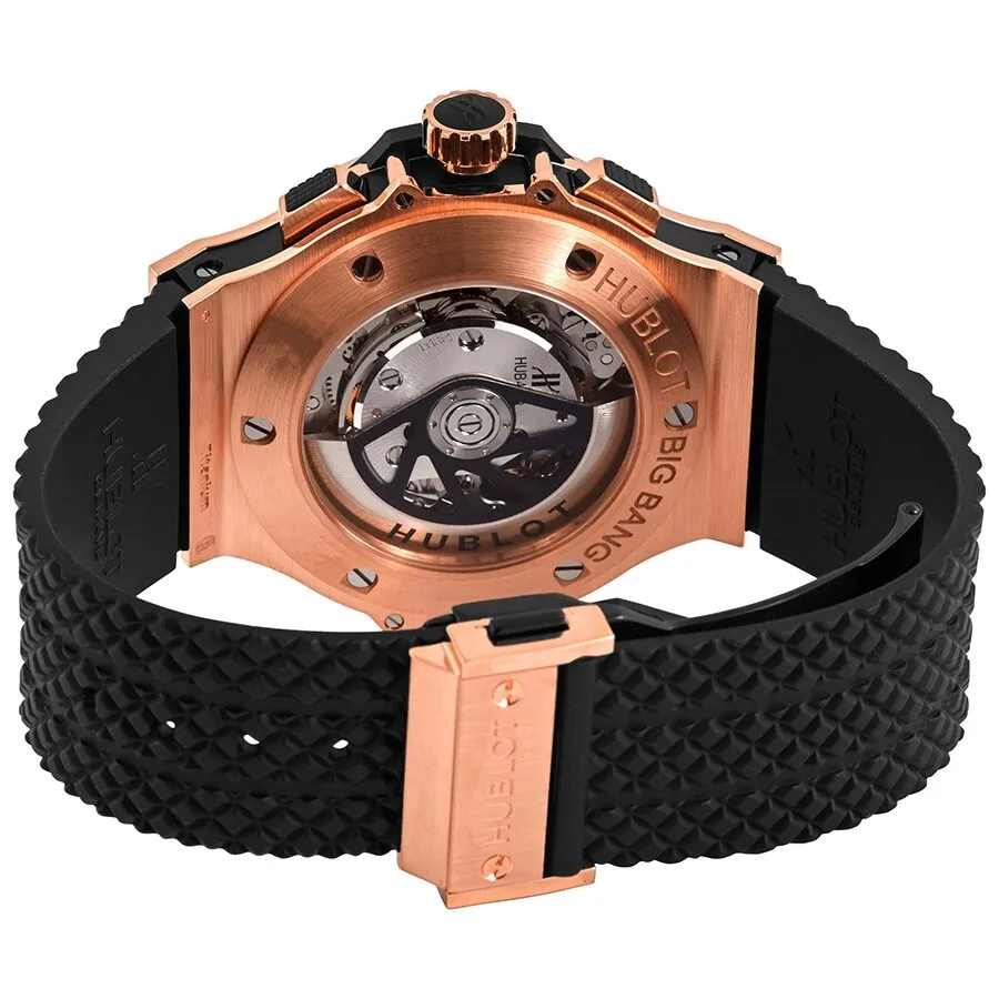 Hublot Big Bang 18kt Rose Gold Automatic Chronograph Diamond Men's Watch 301.PX.130.RX.114 301-PX-130-RX-114