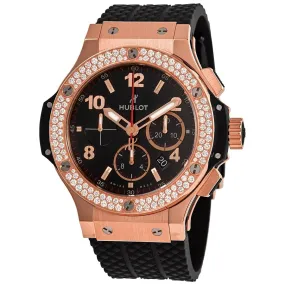 Hublot Big Bang 18kt Rose Gold Automatic Chronograph Diamond Men's Watch 301.PX.130.RX.114 301-PX-130-RX-114