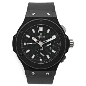 Hublot Big Bang Ceramic Black Magic Chrono 301.CI.1770.RX Carbon Fiber Dial Automatic Men's Watch