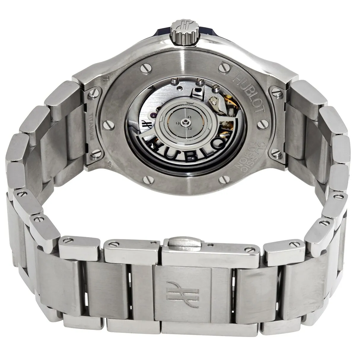Hublot Classic Fusion Automatic Diamond Blue Dial 38mm Watch 568.NX.7170.NX.1104