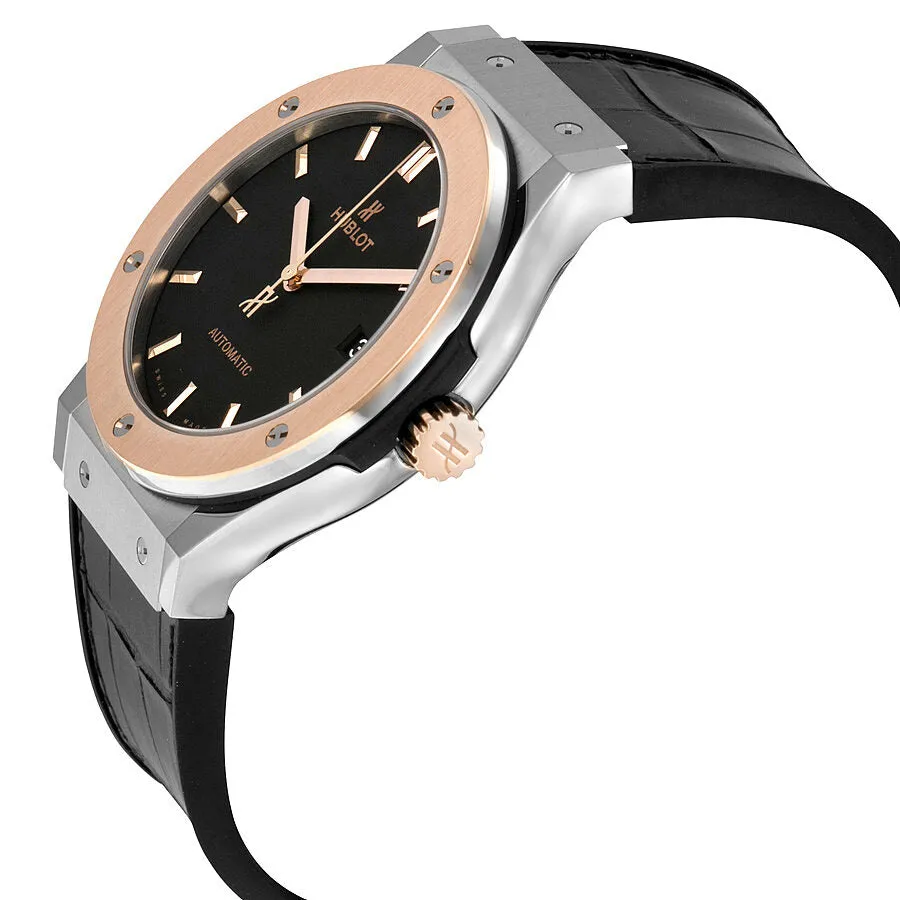 Hublot Classic Fusion Automatic Matte Black Dial Men's Watch 511.NO.1181.LR
