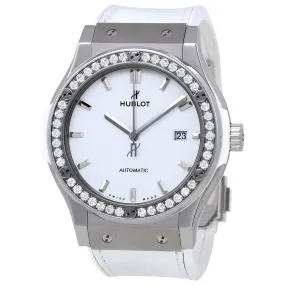 Hublot Classic Fusion Automatic White Dial Ladies Watch 542.NE.2010.LR.1204