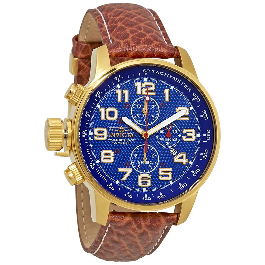 Invicta I-Force Chronograph Blue Carbon Fiber Dial Men's Watch 90067