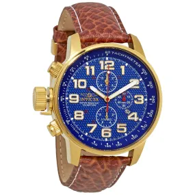 Invicta I-Force Chronograph Blue Carbon Fiber Dial Men's Watch 90067