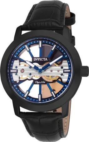 Invicta Objet D Art Blue Dial Men's Watch 25268