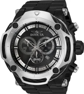 Invicta SHAQ Chronograph Quartz Black Dial Men's Watch 33663