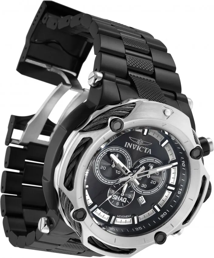 Invicta SHAQ Chronograph Quartz Black Dial Men's Watch 33663