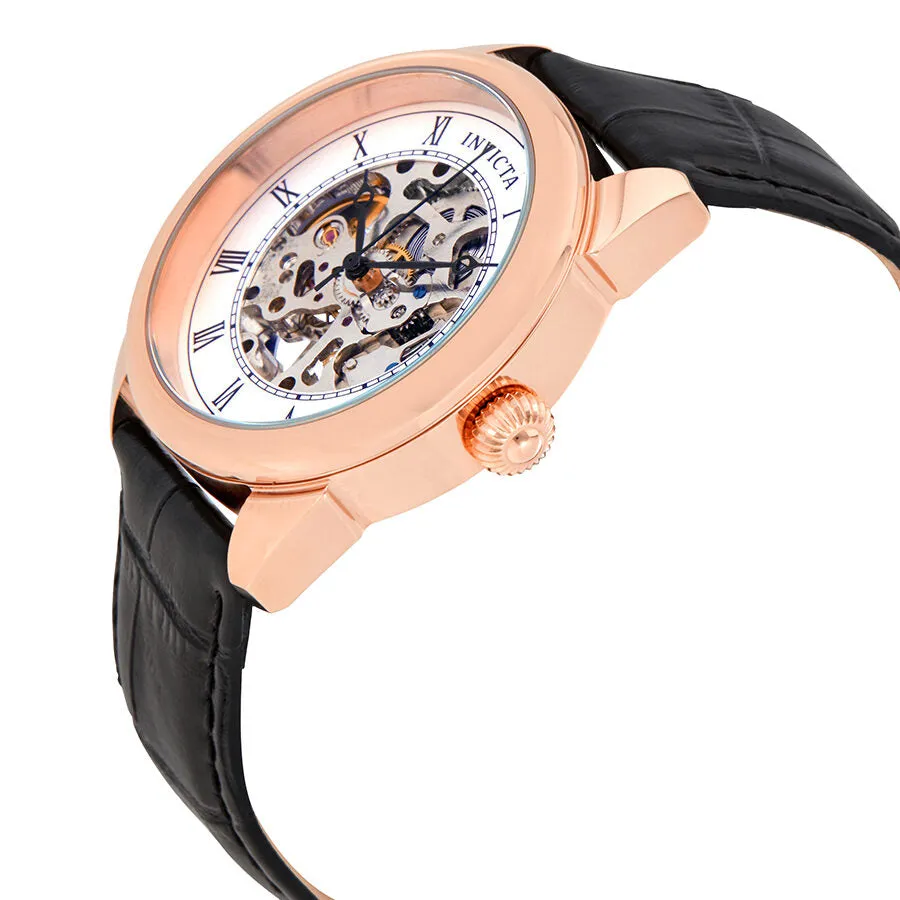 Invicta Specialty Mechanical Silver Skeleton Dial Men's Watch 23537
