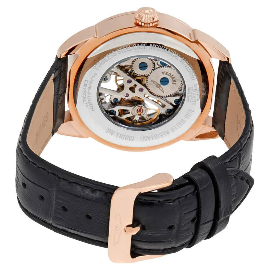 Invicta Specialty Mechanical Silver Skeleton Dial Men's Watch 23537