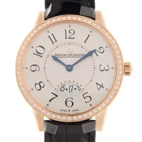 Jaeger LeCoultre Rendez-Vous Silver Guilloche Dial Ladies 34mm Watch Q3472530