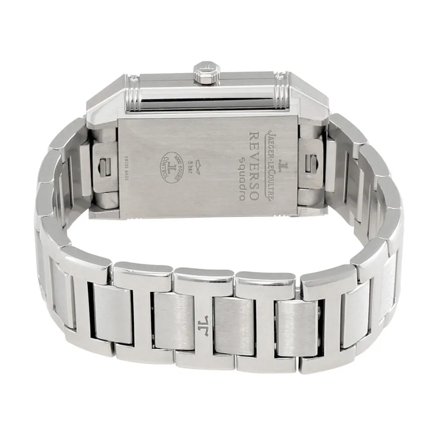 Jaeger LeCoultre Reverso Squadra Silvered Guilloche Dial Ladies Watch Q7058130