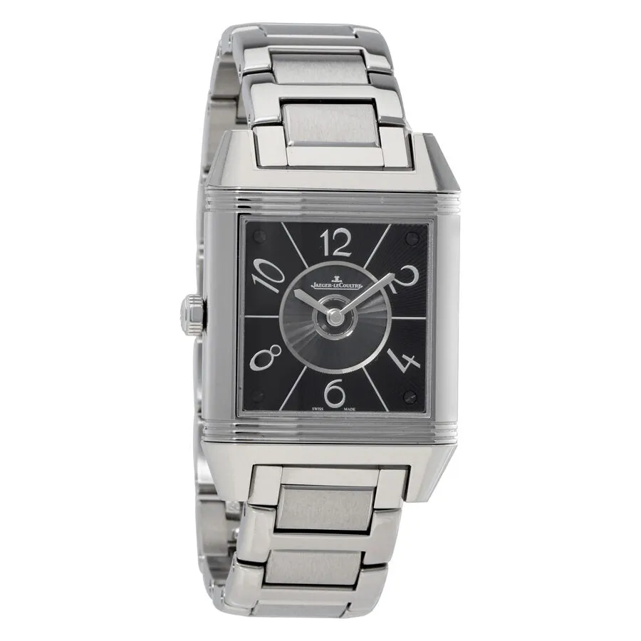 Jaeger LeCoultre Reverso Squadra Silvered Guilloche Dial Ladies Watch Q7058130