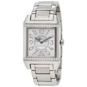 Jaeger LeCoultre Reverso Squadra Silvered Guilloche Dial Ladies Watch Q7058130