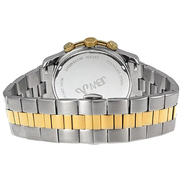 JBW Delano Chronograph Diamond Gold Sunray Dial Men's Watch JB-6218-C