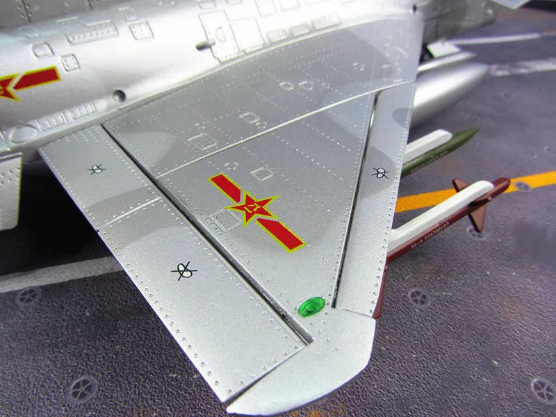 KNL Hobby diecast model China Airforce CPLA 49 cm J-10 fighter aircraft simulation model 1:30 model alloy