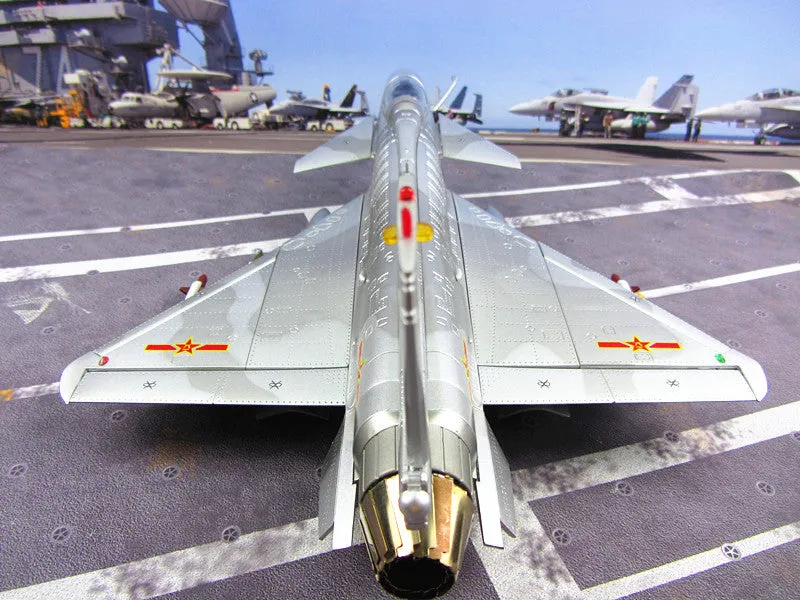 KNL Hobby diecast model China Airforce CPLA 49 cm J-10 fighter aircraft simulation model 1:30 model alloy