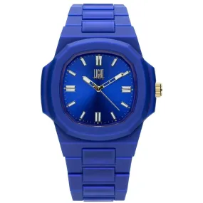 LIGHT TIME Mod. VELVET NAUTILUS - Blue