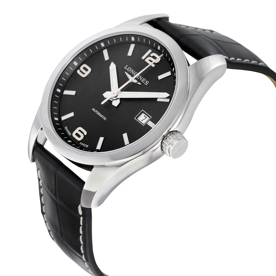 Longines Conquest Classic Black Dial Automatic Men's Watch L2.785.4.56.3