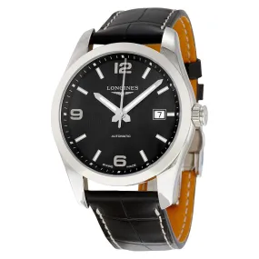 Longines Conquest Classic Black Dial Automatic Men's Watch L2.785.4.56.3