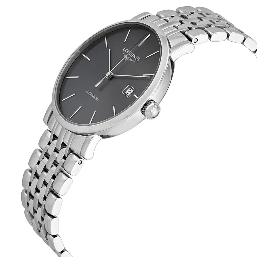 Longines Elegant Collection Automatic Grey Dial Men's Watch L4.910.4.72.6