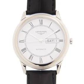 Longines Flagship White Dial Unisex Watch L4.899.4.21.2
