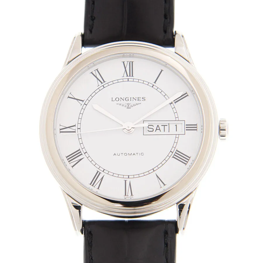 Longines Flagship White Dial Unisex Watch L4.899.4.21.2