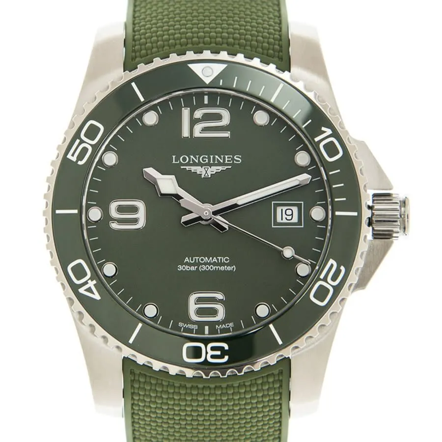 Longines HydroConquest Automatic Green Dial Men's Watch L3.781.4.06.9