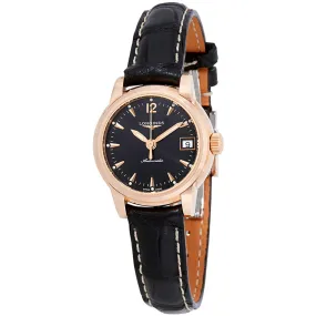 Longines The  Saint-Imier Ladies Automatic Leather Watch L2.263.8.52.3