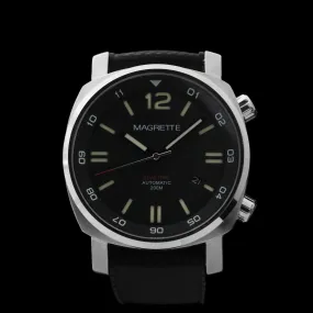 Magrette - 2016 Dual Time Stainless Steel (NEW OLD STOCK)