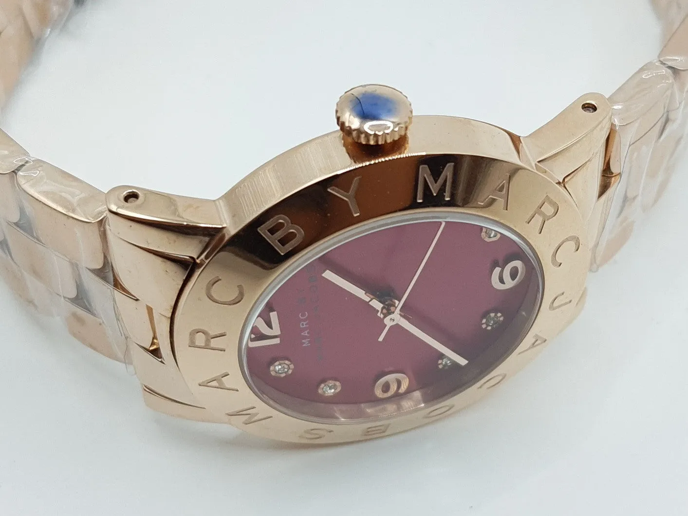 Marc By Marc Jacobs Amy Brown Women's Rose Gold Classic Watch MBM8618