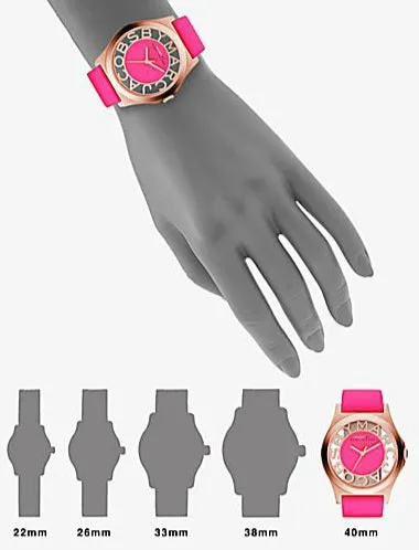 Marc By Marc Jacobs Henry Skeleton women's leather watch MBM1243