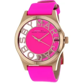 Marc By Marc Jacobs Henry Skeleton women's leather watch MBM1243