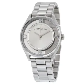 Marc by Marc Jacobs Tether Silver Dial Ladies Watch MBM3412