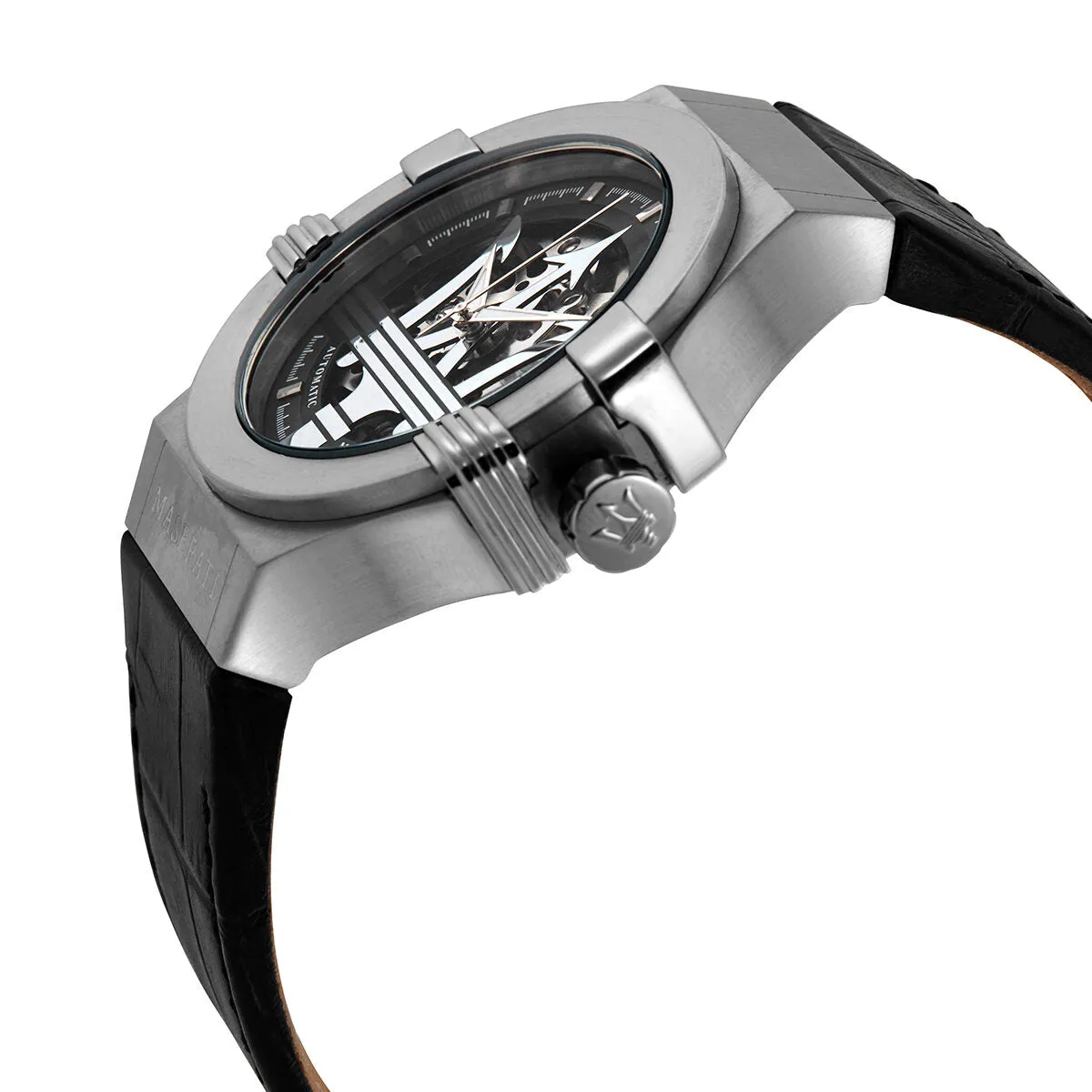 Maserati Potenza Automatic Black Skeleton Dial Men's Watch R8821108038