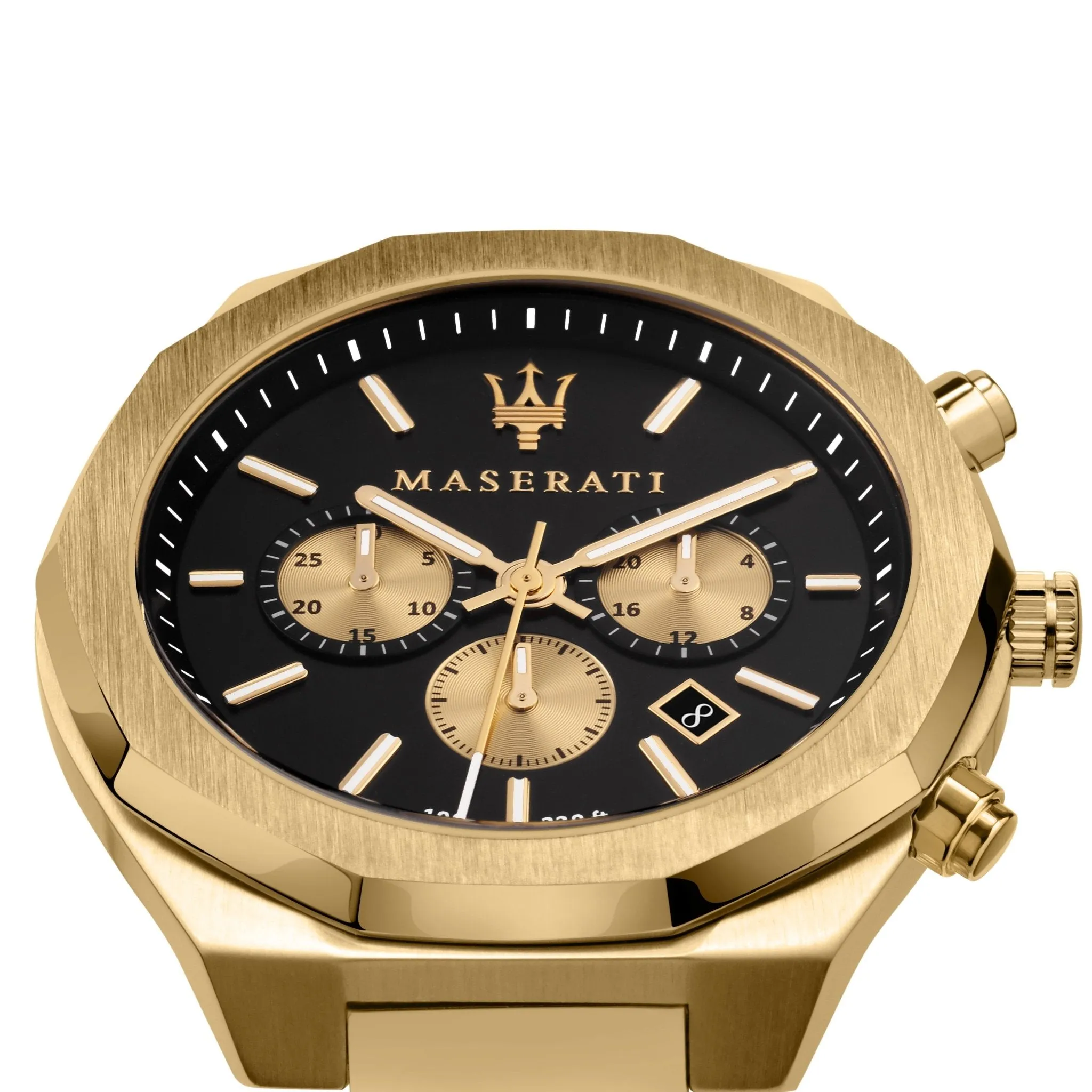 Maserati - Stile Gold Chronograph Watch R8873642001