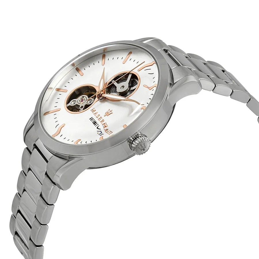 Maserati Tradizione Automatic White Dial Men's Watch R8823125001