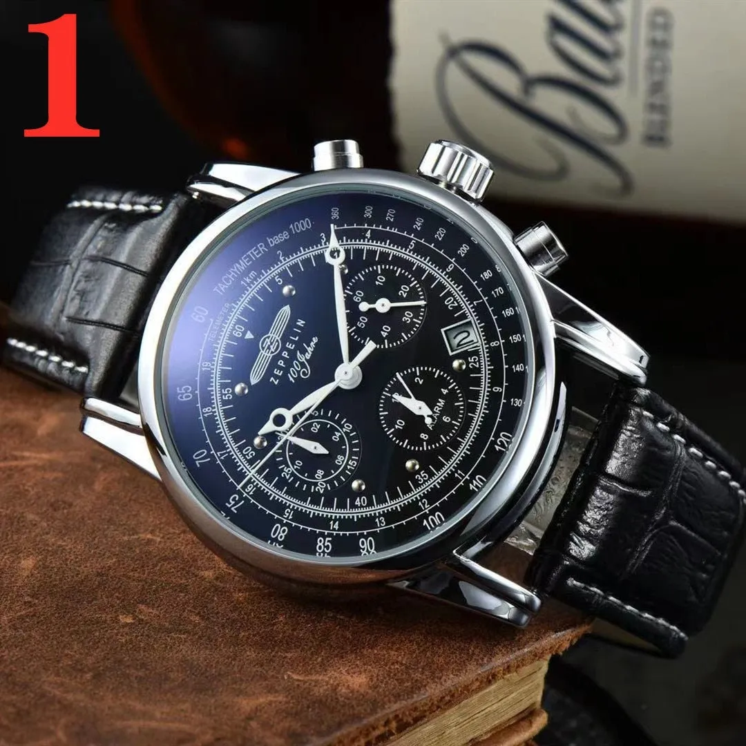 men's fashion leisure imported waterproof belt business quartz watch