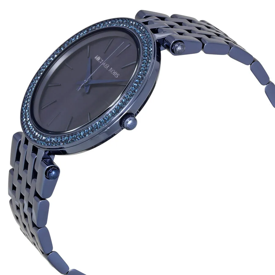 Michael Kors Darci Blue Sunray Dial Ladies Watch MK3417