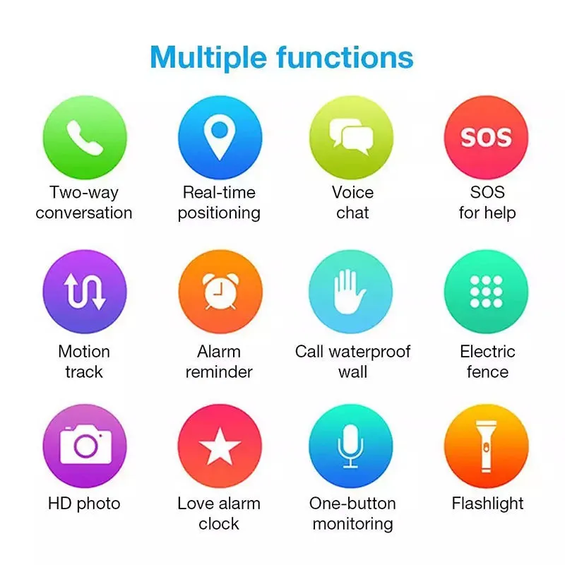 Modio MK05 Kids Smart Watch With Calling Feature | Kids Smart Watch