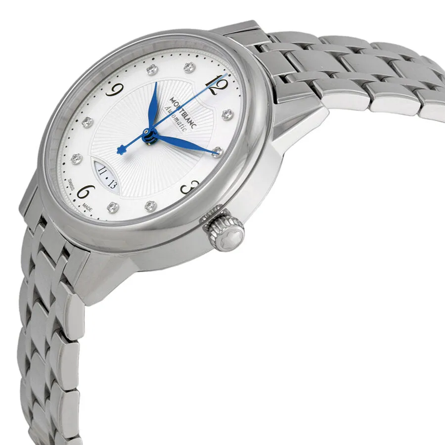 Montblanc Boheme Silver Dial Stainless Steel Ladies Watch 111056
