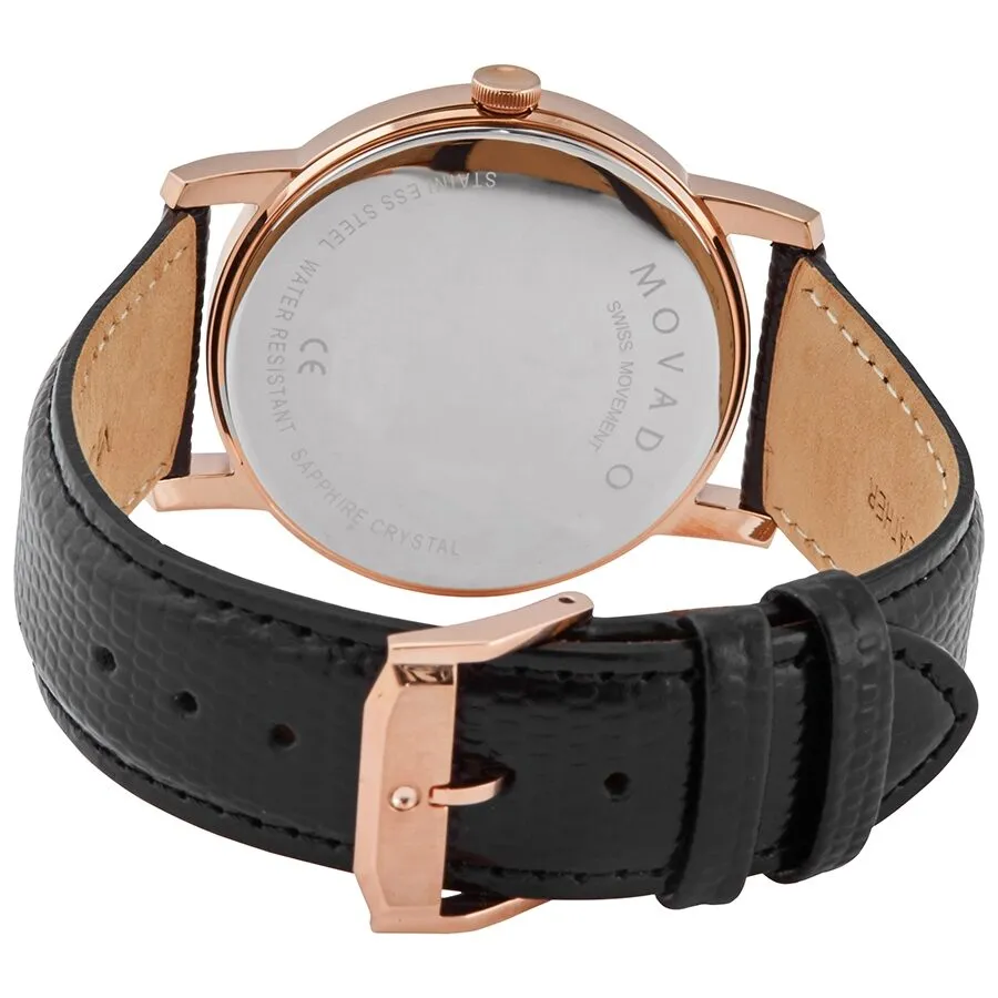 Movado Museum Quartz Black Dial Ladies Watch 2100011