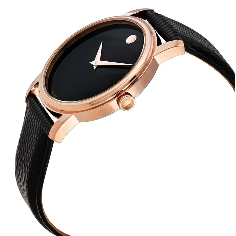 Movado Museum Quartz Black Dial Ladies Watch 2100011