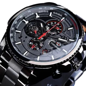 Multifunctional Luxury Stainless Steel Men Watch