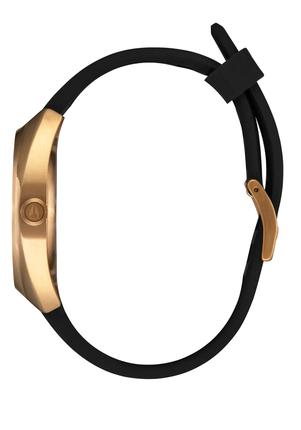 NIXON Mullet Watch in Light Gold/White