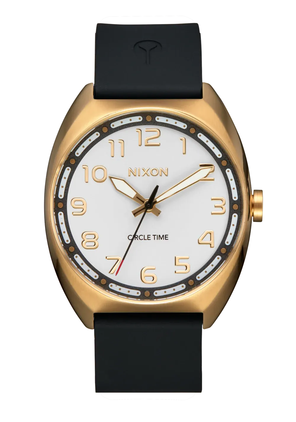 NIXON Mullet Watch in Light Gold/White