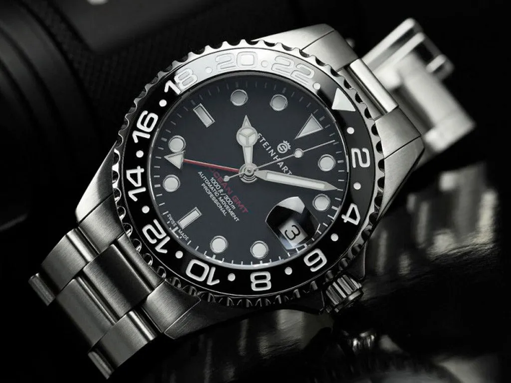 Ocean 39 GMT Black Ceramic