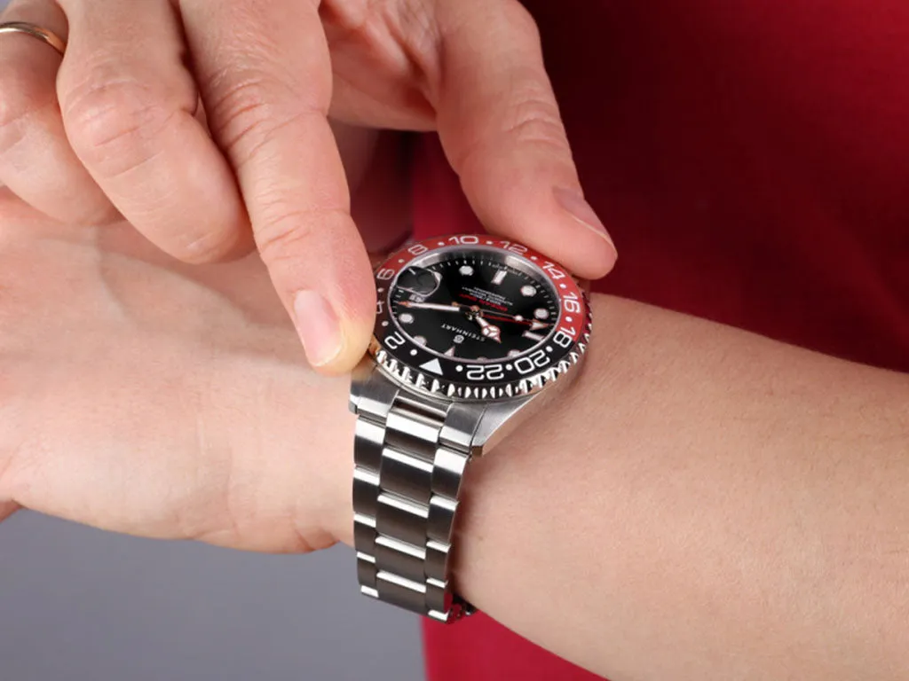 Ocean 39 GMT Black/Red Ceramic