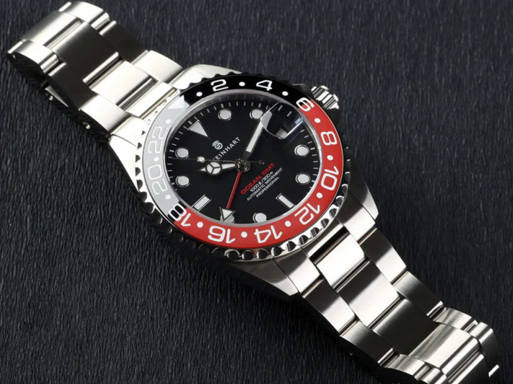 Ocean 39 GMT Black/Red Ceramic