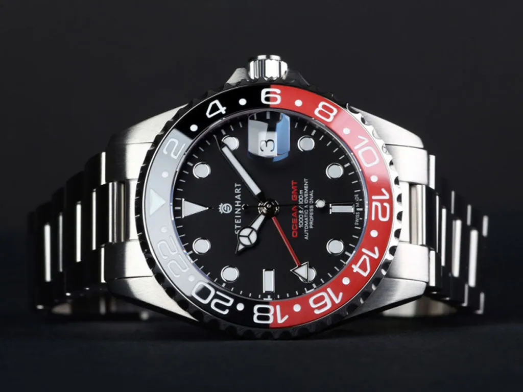 Ocean 39 GMT Black/Red Ceramic